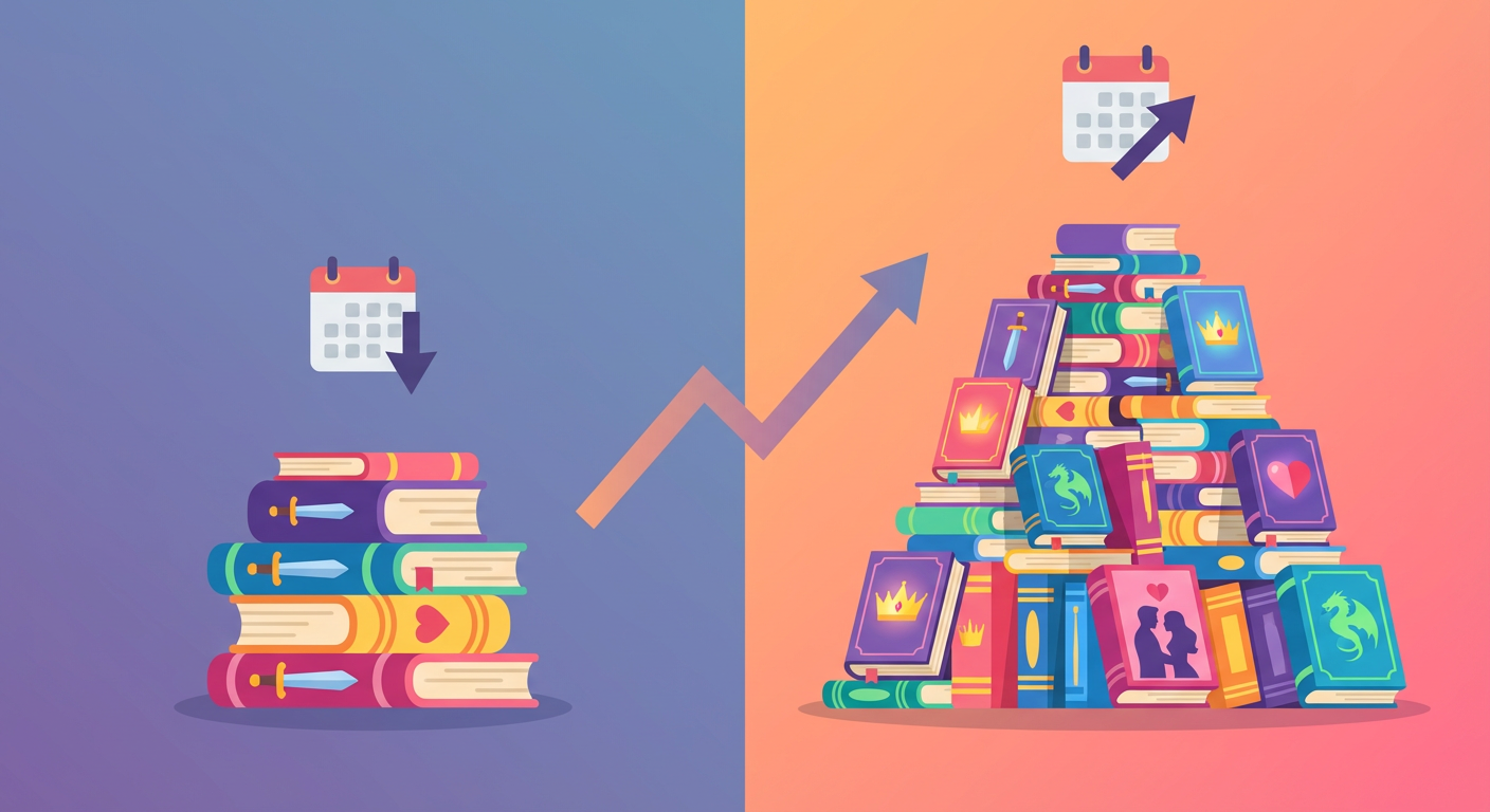 Illustration for Romantasy Is Eating Itself: The Fandom Backlash Against Sarah J. Maas Clones and What It Means for the Genre in 2026